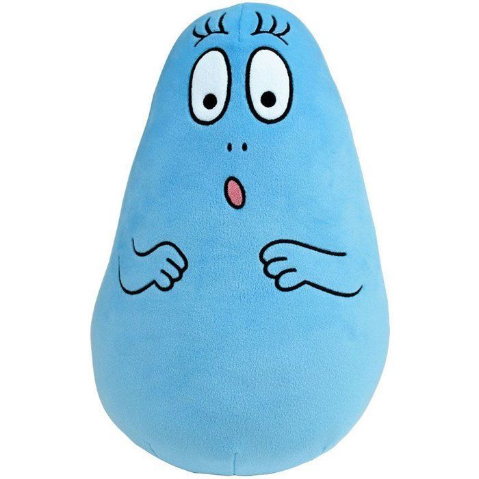 Lot de 7 peluches - BARBAPAPA - JEMINI - 28 cm
