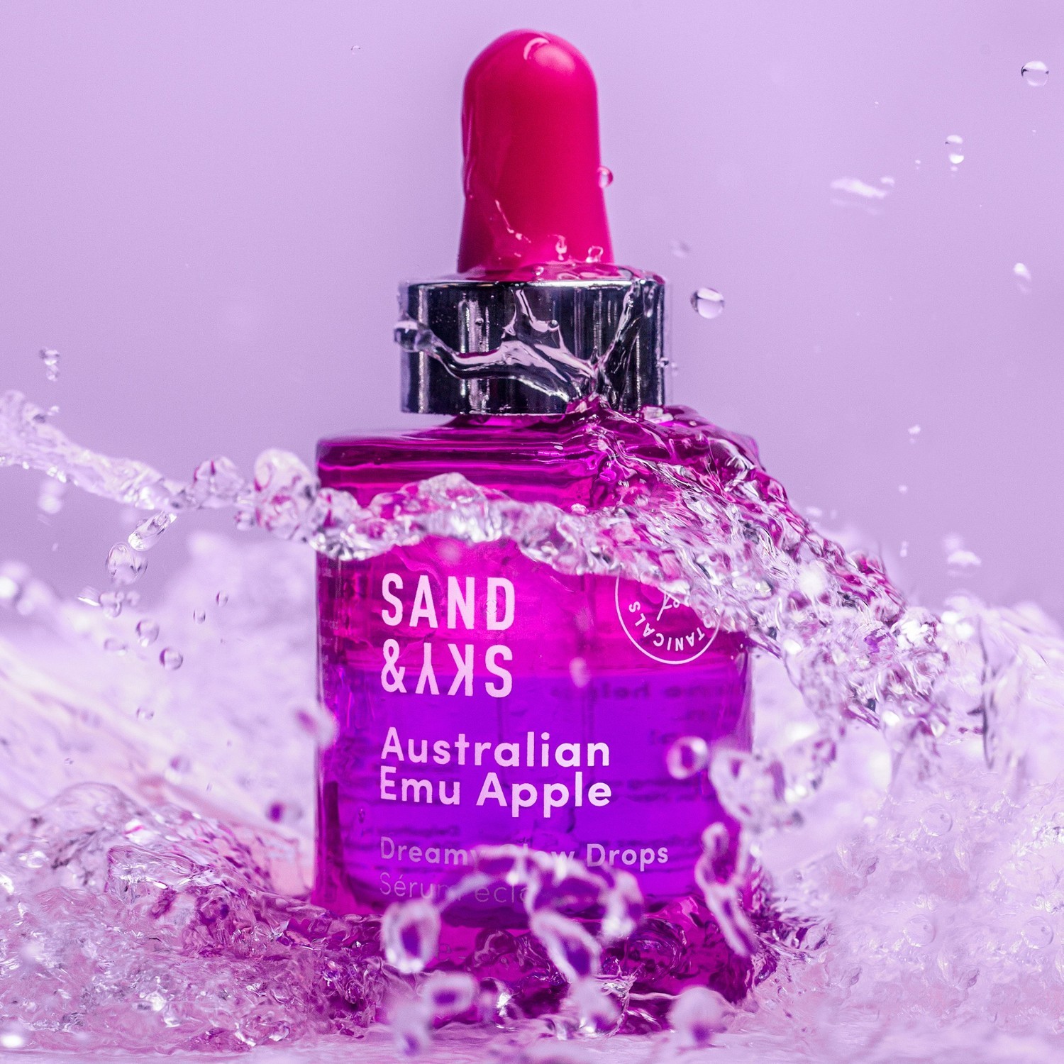 Sérum Sand & Sky Glow s austrálskym jablkom Emu – kvapky Dreamy Glow – 30 ml
