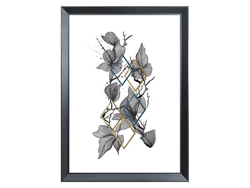 Obraz liście 50x70 cm