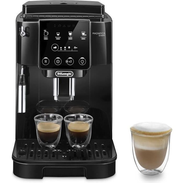 Cafetera espresso De'Longhi Magnifica Start ECAM220.21.B con molinillo incorporado - 4 recetas - Negra
