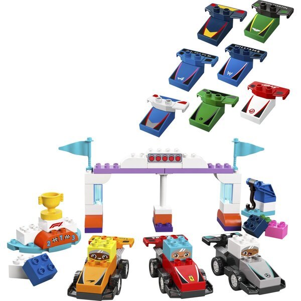 LEGO DUPLO Town 10445 F1 timski trkaći automobili i vozači