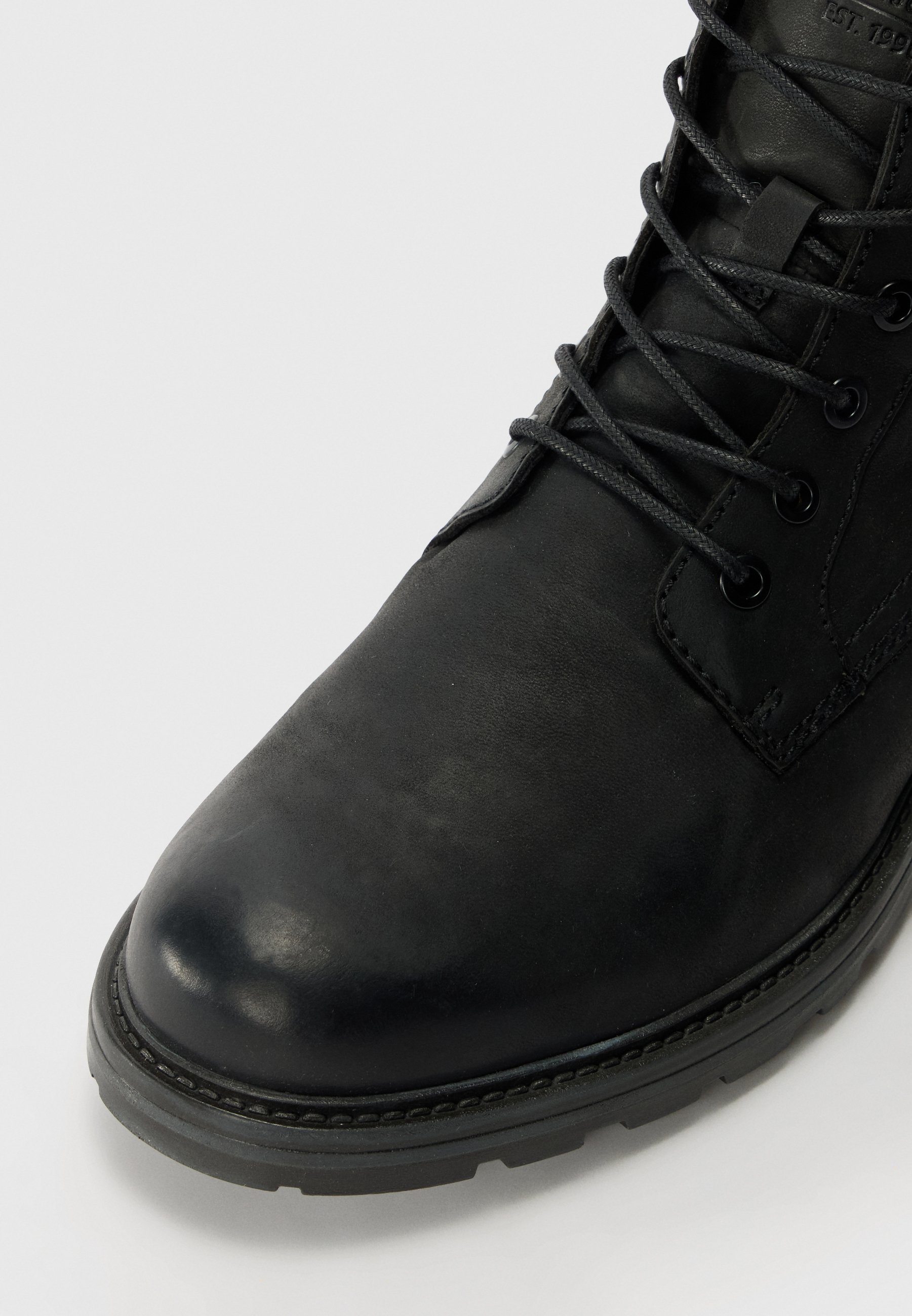 Jack & Jones JFWCRANFIELD - Stivaletti stringati - antracite