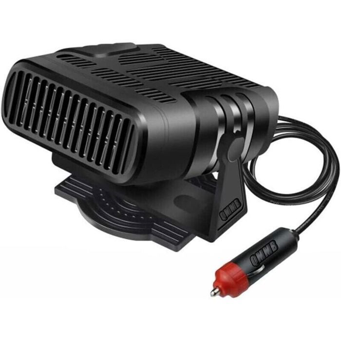 Riscaldatore portatile per auto Virex® - 12V - 120W - Riscaldamento rapido - Antiappannamento - Silenzioso - Spina accendisigari