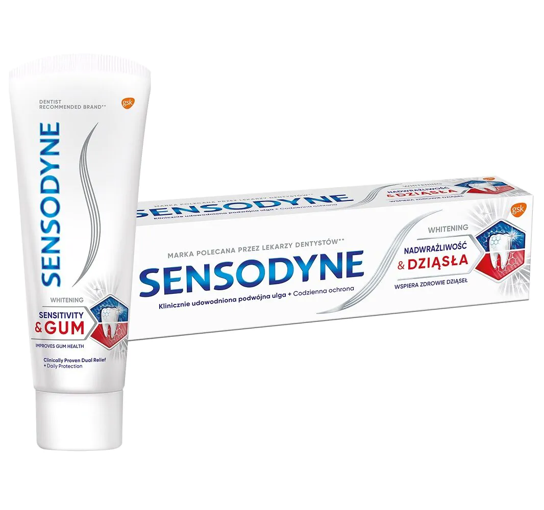 Sensodyne Pasta do zębów Nadwrażliwość i Dziąsła