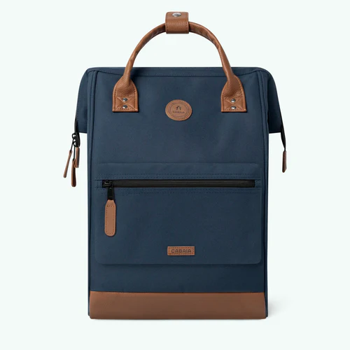 Cabaia Adventurer Großer Chicago Rucksack, Blau