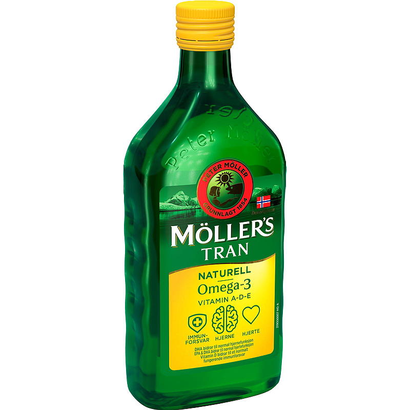 Möller's Möller's Torskelevertran 500 ml Naturlig