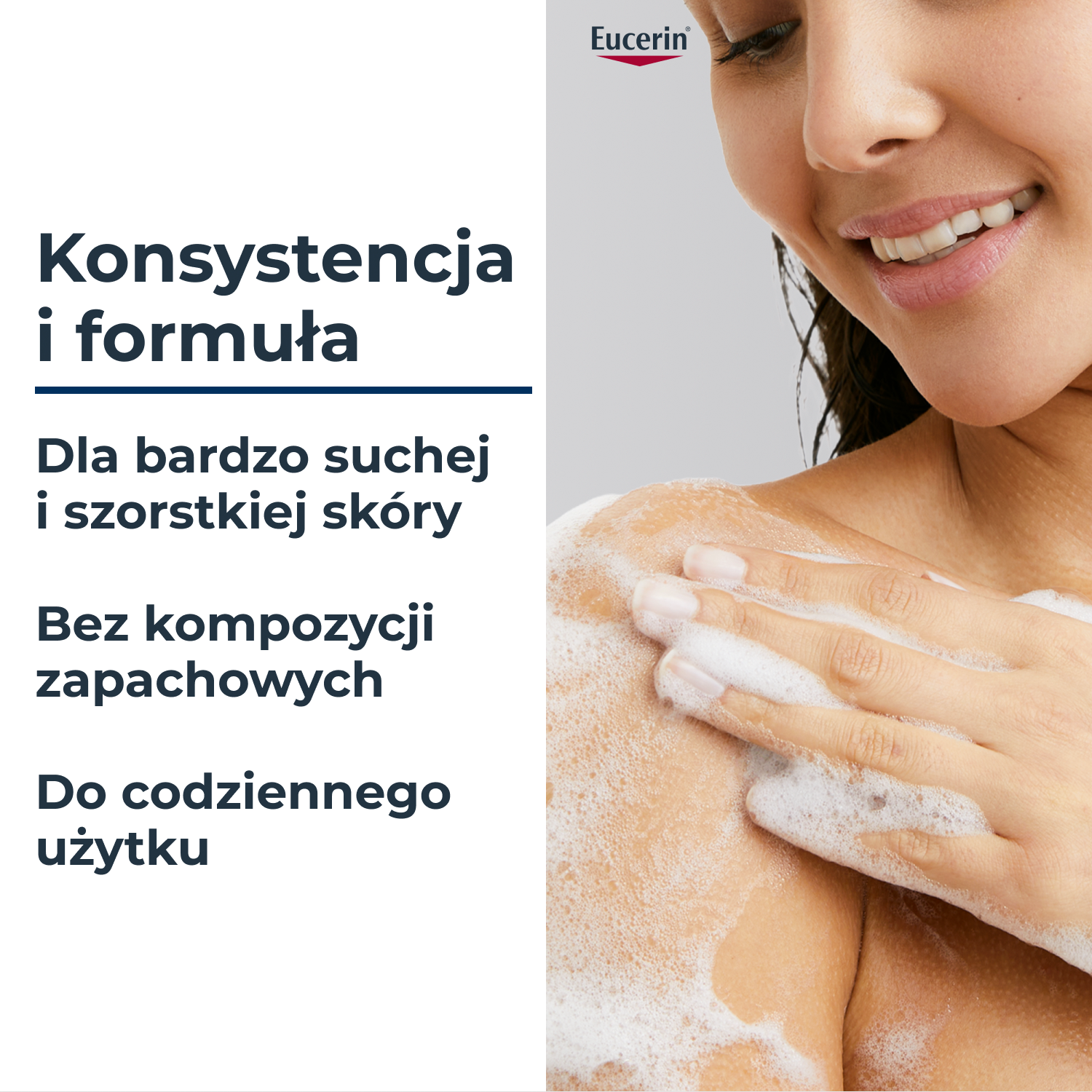 Riparazione dell'urea con Eucerin