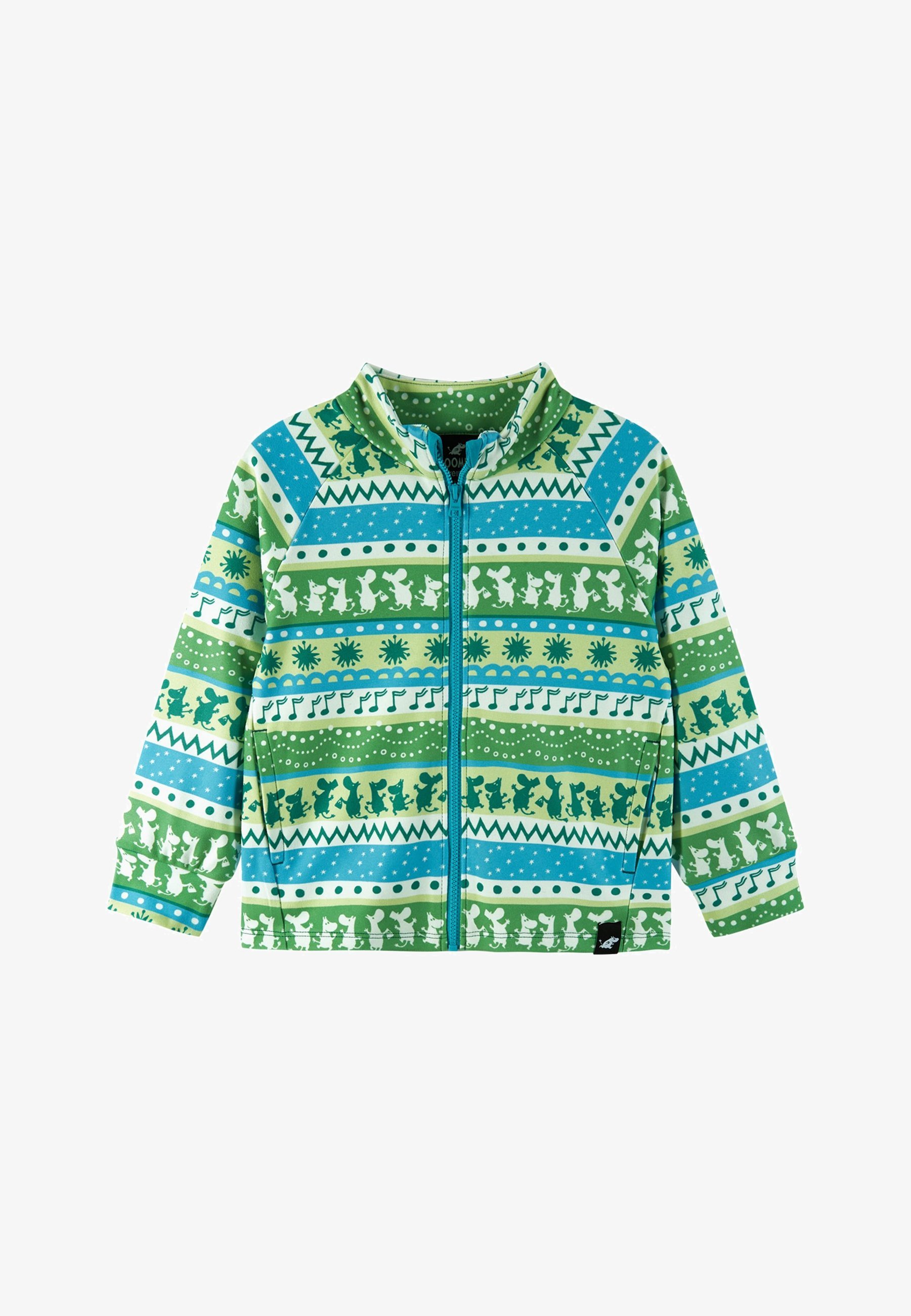 Reima MOOMIN TARPEEN UNISEX - Fleecejack - greenery
