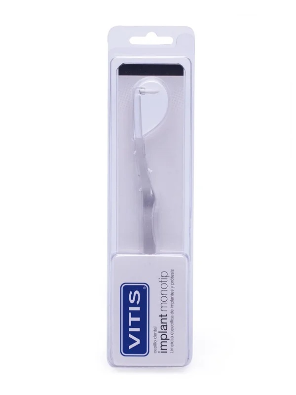 DENTAID VITIS Vitis Implantat-Zahnbürste Monotip mit kleinem Bürstenkopf