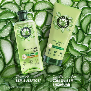 Herbal Essences Erősítő Sampon Aloe Verával, Szulfátmentes Hidratáló Sampon Száraz Hajra, 350ml