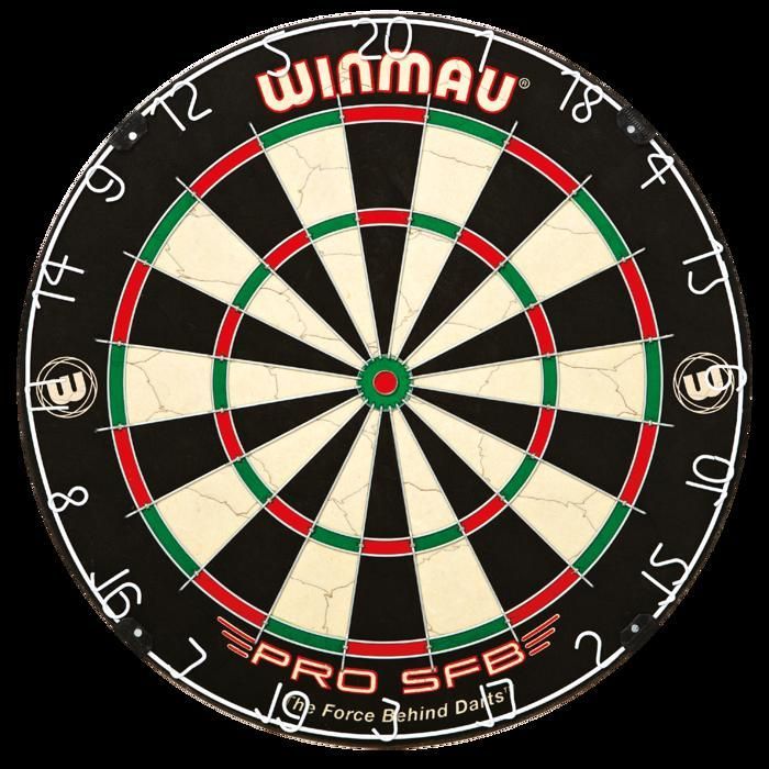 Winmau Pro SFB Dartscheibe – Sisalscheibe – Blendfrei – Unisex