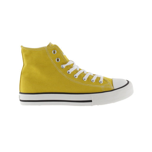 Victoria Tribu Canvas Ankle Boots with White Laces