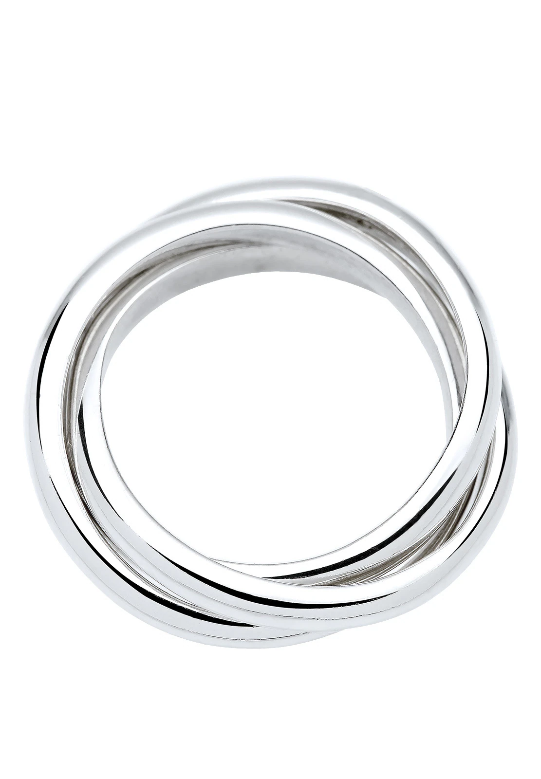 Elli Femmes Trio Enroulement Basique en Argent Sterling 925