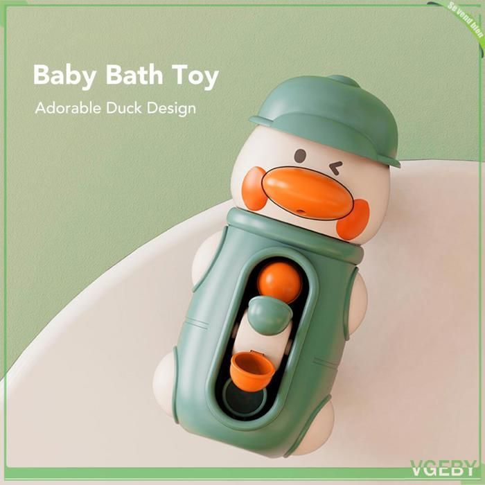 Baby bath toy - FAFEICY - Duck - Interactive hydraulic wheel - ABS plastic - 0-3 years