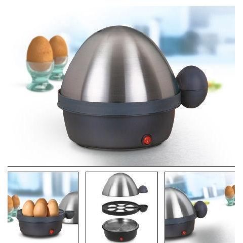 Cuociuova Tristar - Consumo energetico 360W - Grigio
