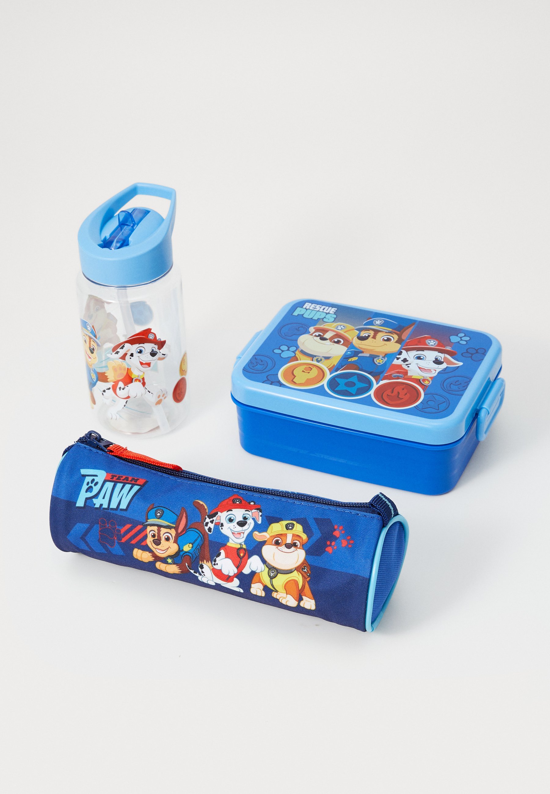 Kidzroom PAW PATROL BACK TO SCHOOL BACKPACK UNISEX SET - Skolesekk - blå