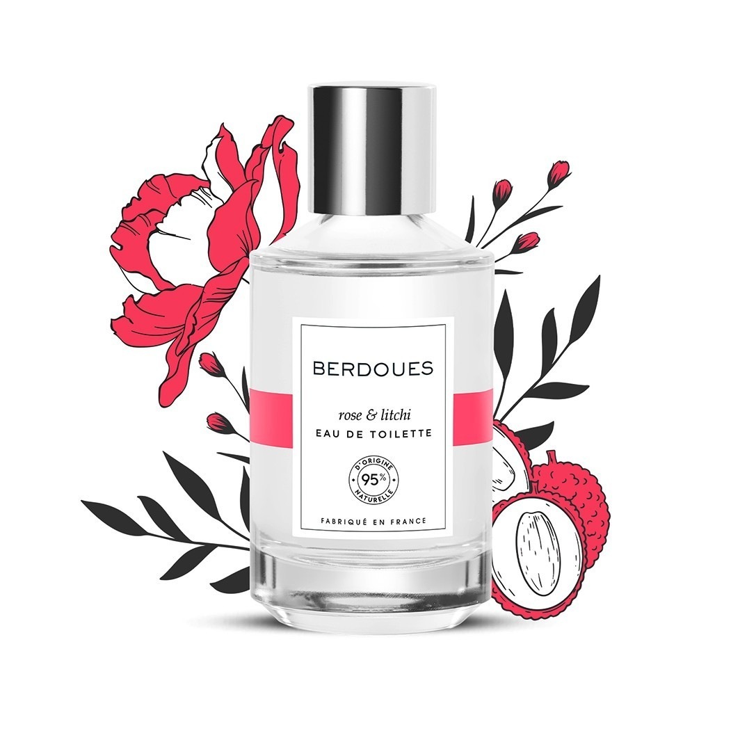Berdoues Rose & Lychee tualetinis vanduo - 100 ml