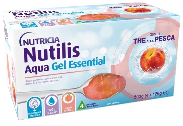 NUTRICIA Nutilis AQ Gel Ess Melocotón 4 125 g