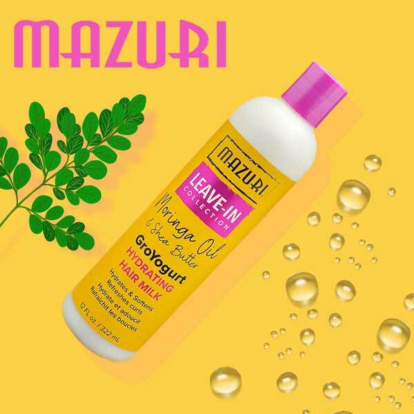 Mazuri Leave In Collection Groyoghurt Återfuktande Hårmjölk