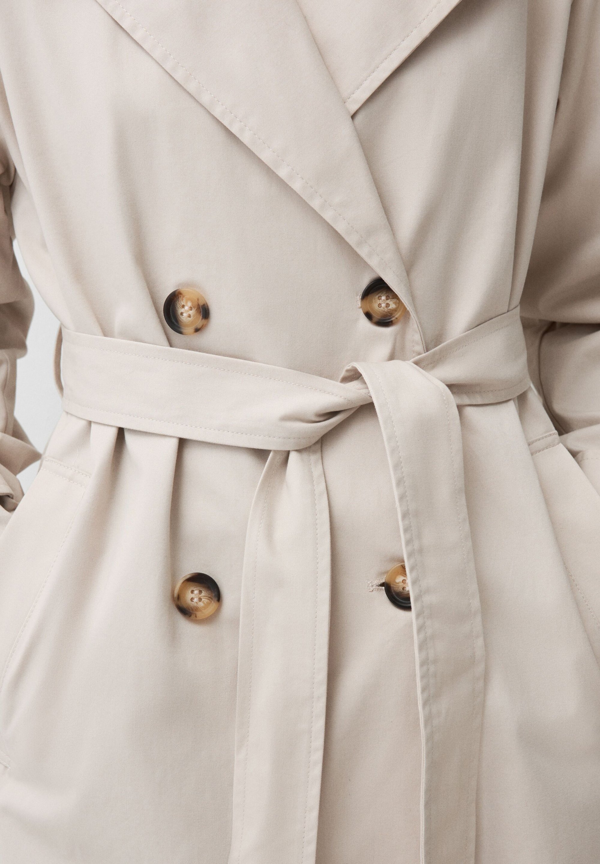 Trench coat Bershka - pietra