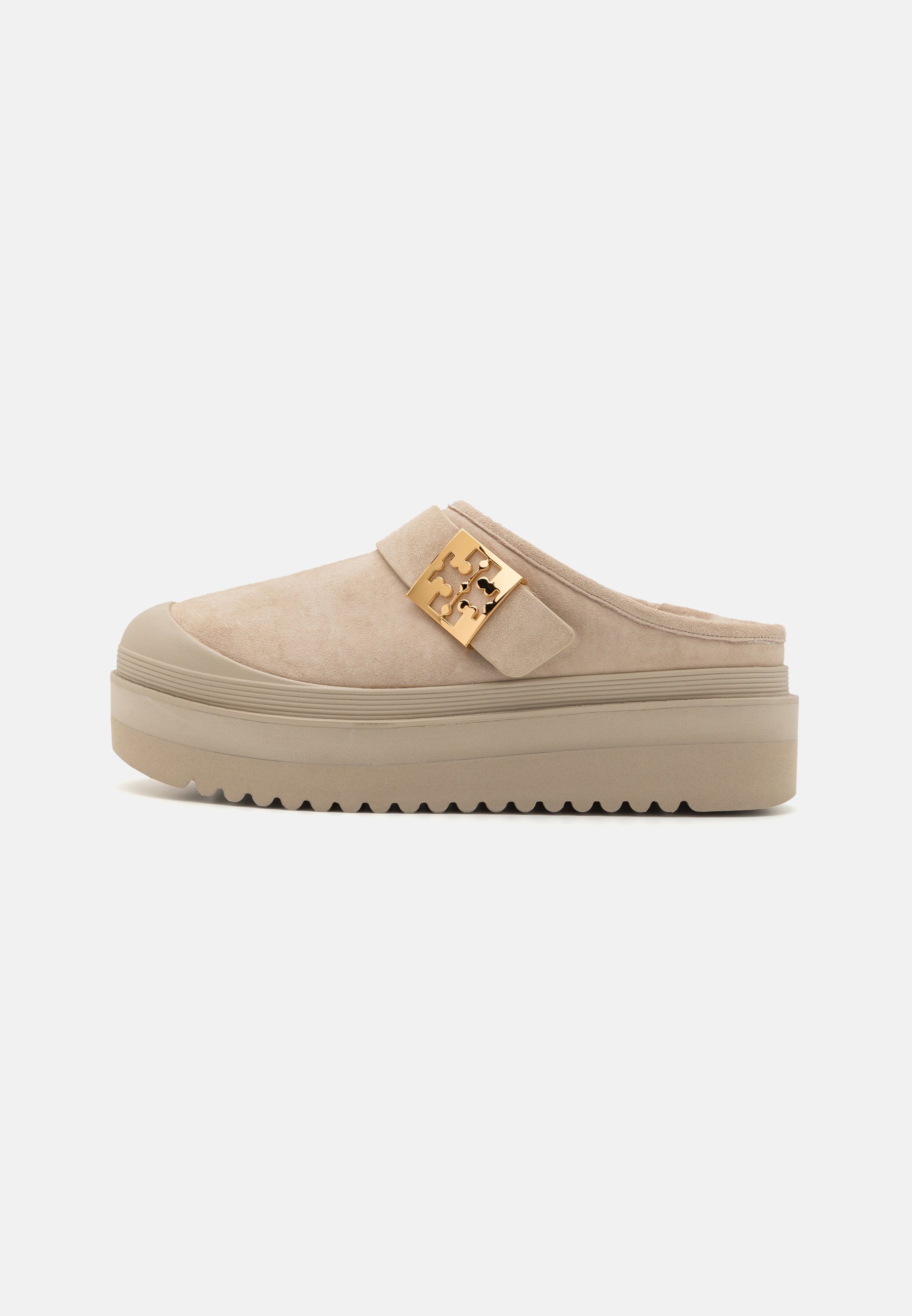 Tory Burch MELLOW PLATFORM MULE - Muiltjes - calcare/goud