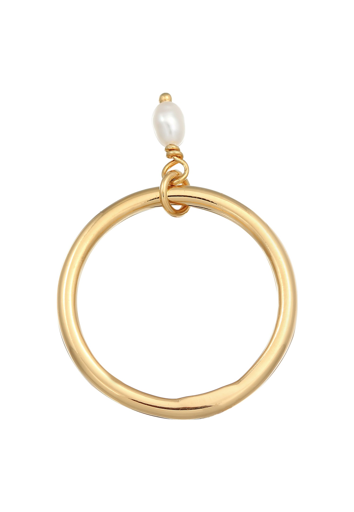 Elli Femmes Pile Basique avec Perle de Culture d'Eau Douce en Argent Sterling 925