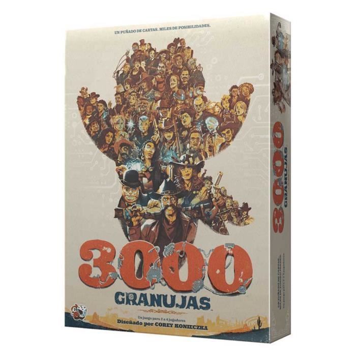 Jeu de société - ASMODEE - 3000 Rogues - cartes transparentes - 2-4 joueurs - 12+