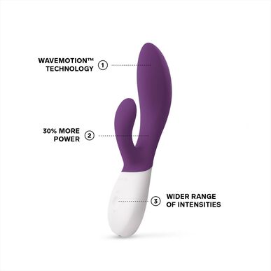 Lelo Ina Wave 2 Plum -vibraattori 1 kpl 1 kpl