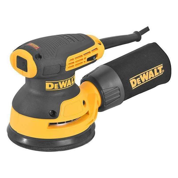 Lijadora orbital aleatoria de 280 W y 125 mm en caja de cartón - DEWALT - DWE6423-QS