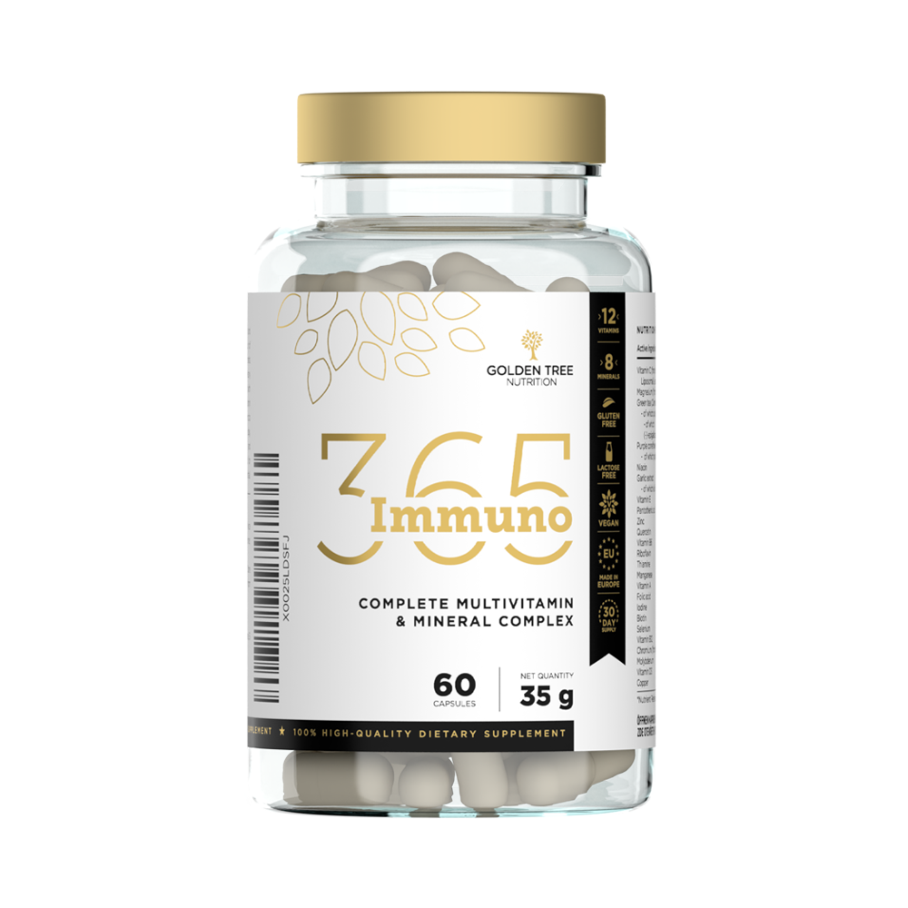 Golden Tree Vitaminkomplex Immuno365 - 60 cápsulas