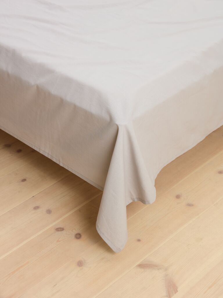 BOLETTE plus BOLETTE plahta s elastičnim uloškom 140x250 cm svijetlosiva