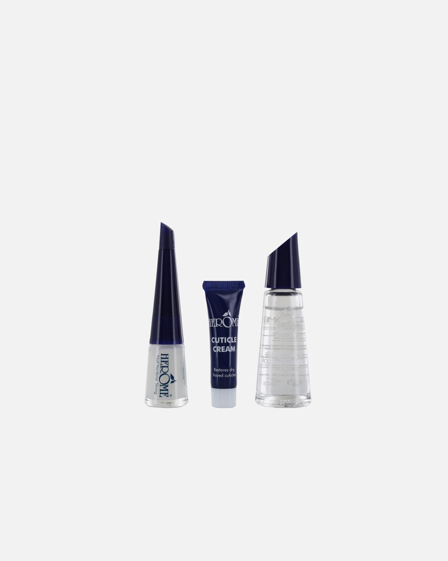 Herome Cosmetics nagu stiprinātāja roku kopšanas komplekts vājiem un trausliem nagiem – 1 gab.