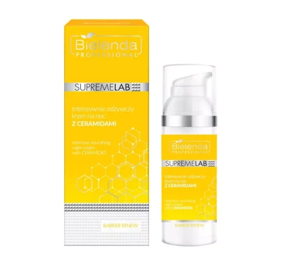 Bielenda Professional Barrier Renew intensywnie odżywczy krem do twarzy z ceramidami na noc 50 ml