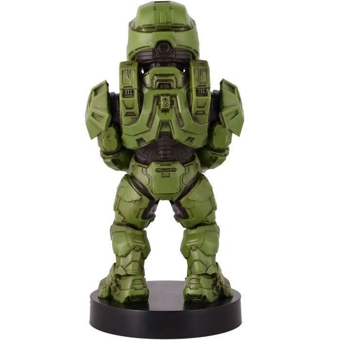 Halo Infinite Spartan-117 Figurine - Controller and Smartphone Stand & Charger - Exquisite Gaming