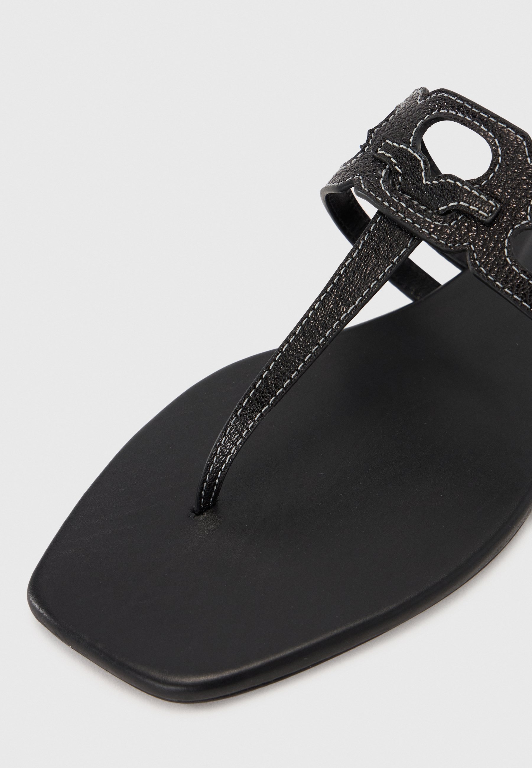 Tory Burch INES - Sandale cu baretă în T - negru perfect