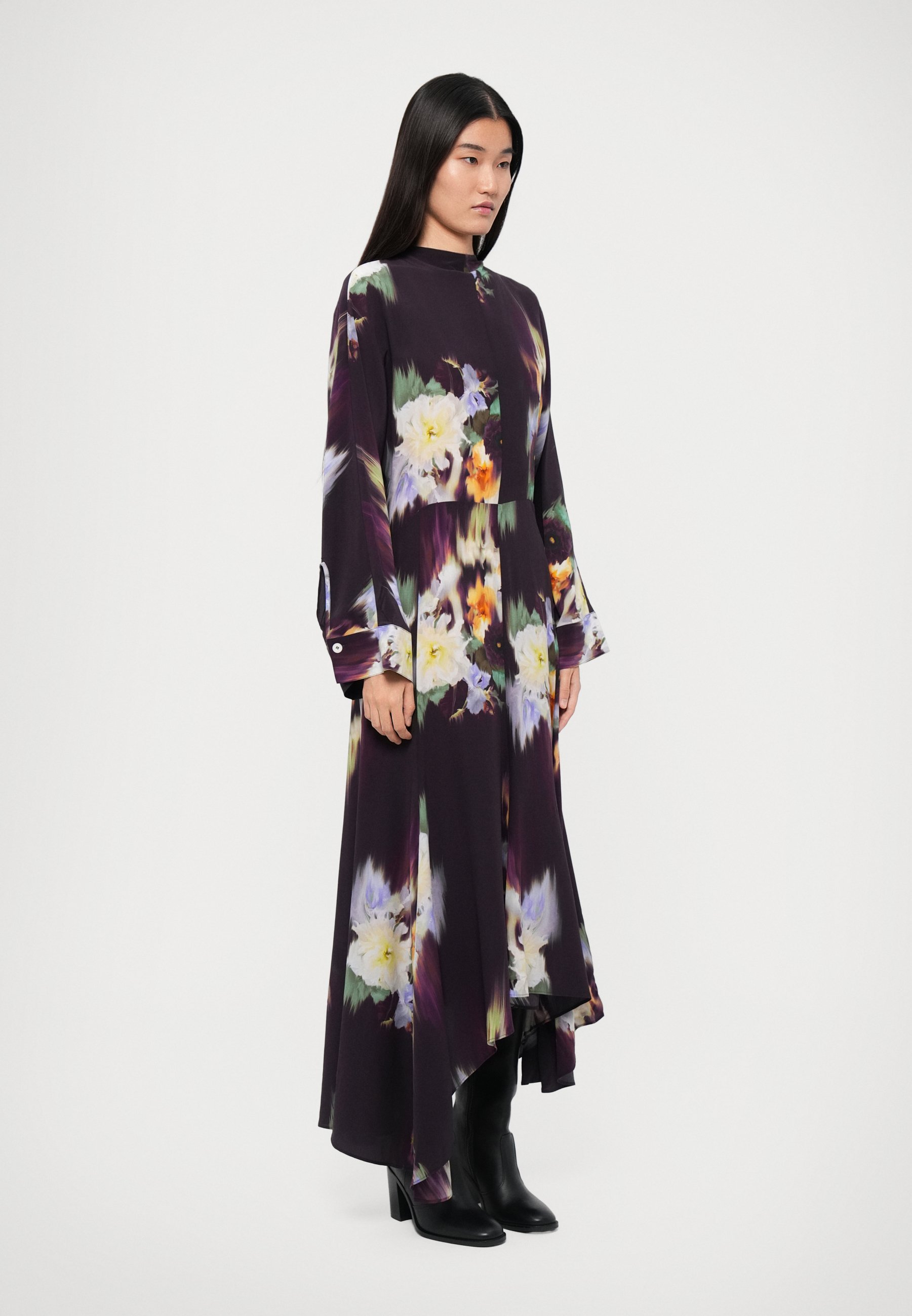 Rodebjer PETRA BAROQUE - Maxi-jurk - zwart