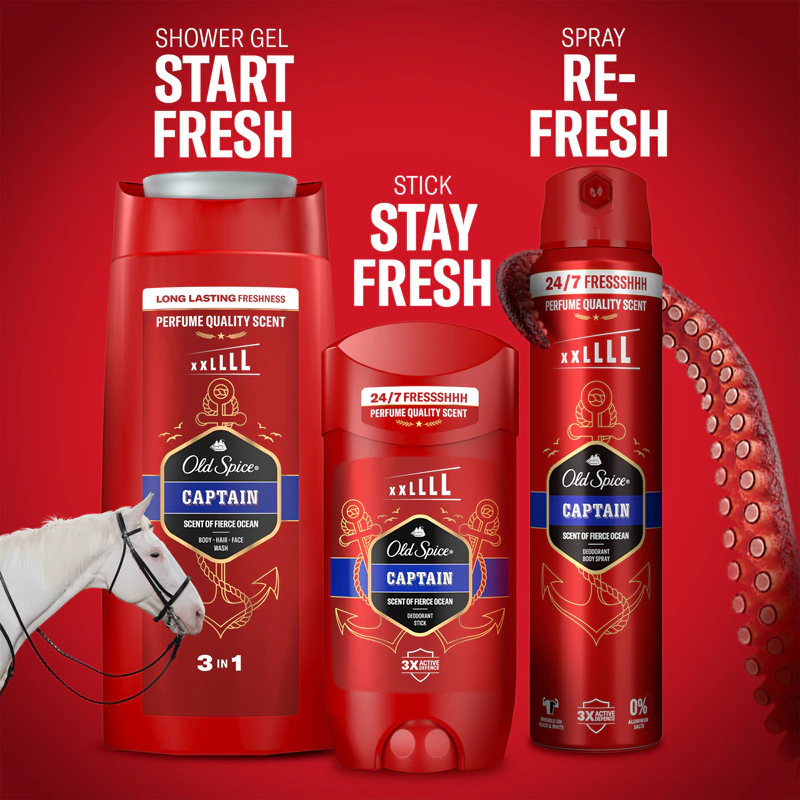 Desodorante spray Old Spice Captain
