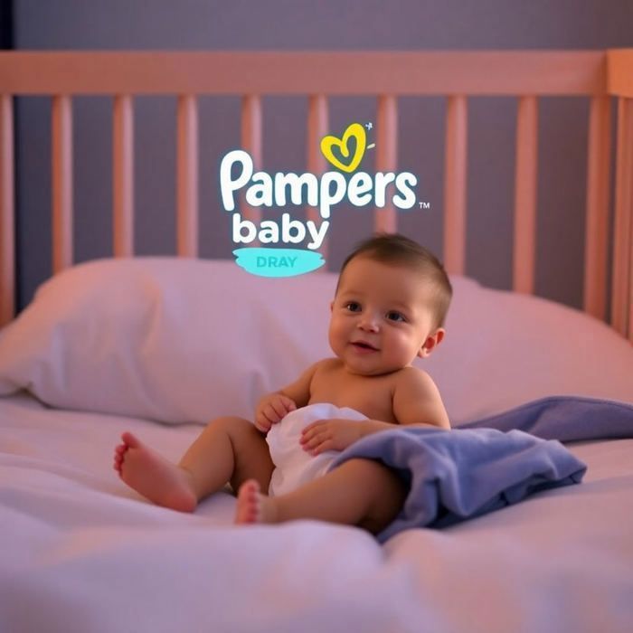 PAMPERS Couche Bébé, BABY-DRY Taille 3, 280 COUCHES (6-10 kg)