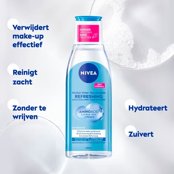 NIVEA osvježavajuća micelarna voda<br>200ml - Normalna koža
