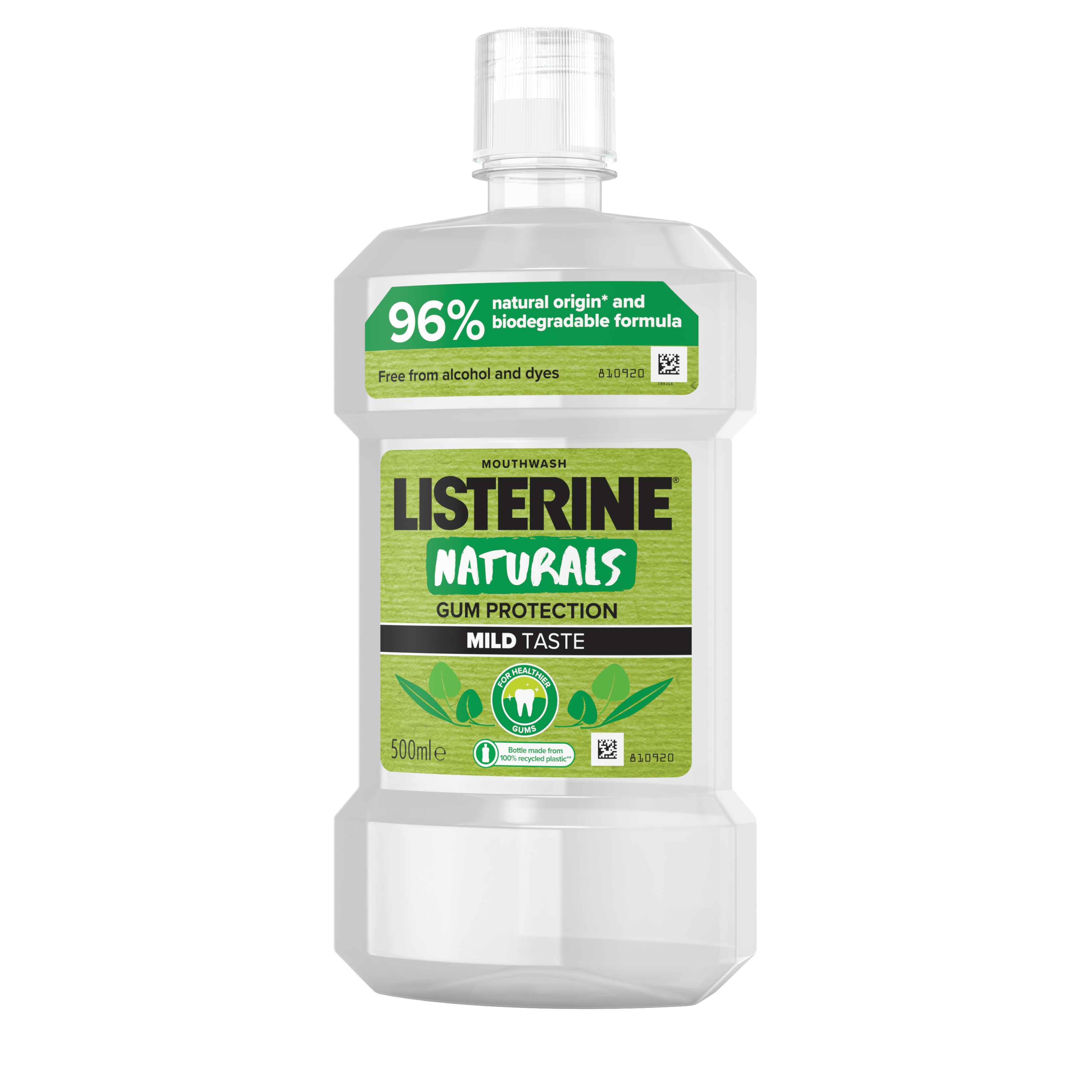 Listerine Naturals tannkjøttbeskyttelse
