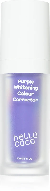 Hello Coco Purple Whitening spalvos korektorė dantų pasta
