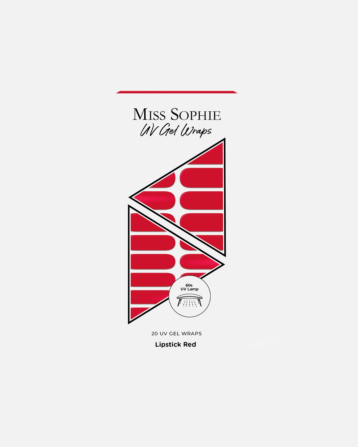 Miss Sophie Nail Design 20 adesivi in gel UV – 1 pezzo