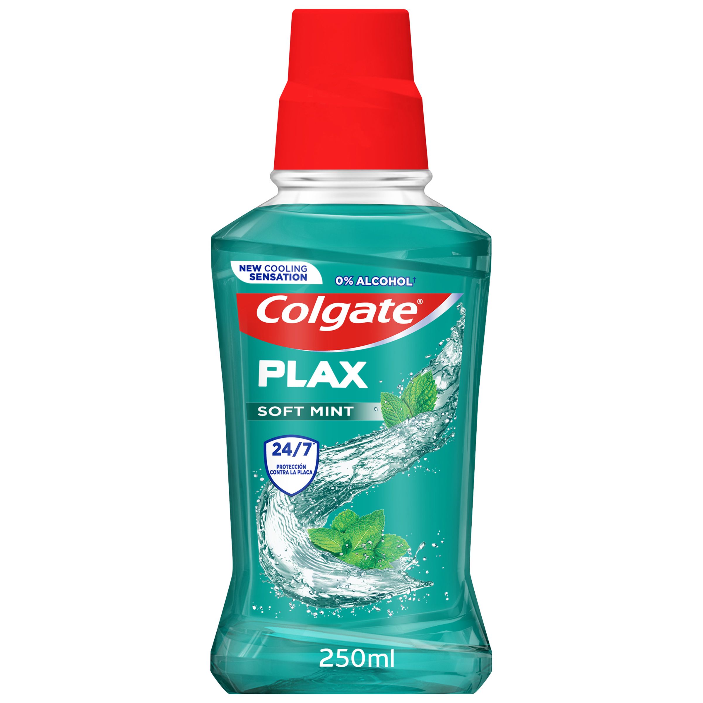 Plax Soft Mint Mouthwash 24h zaštita Antibakterijska vodica za ispiranje usta i ispiranje usta