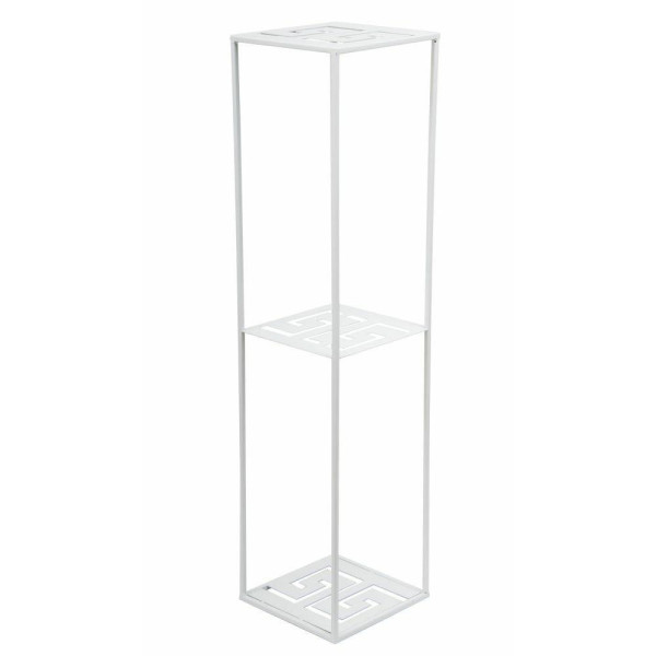 Nowoczesny stojący kwietnik 100 cm biały LOFT