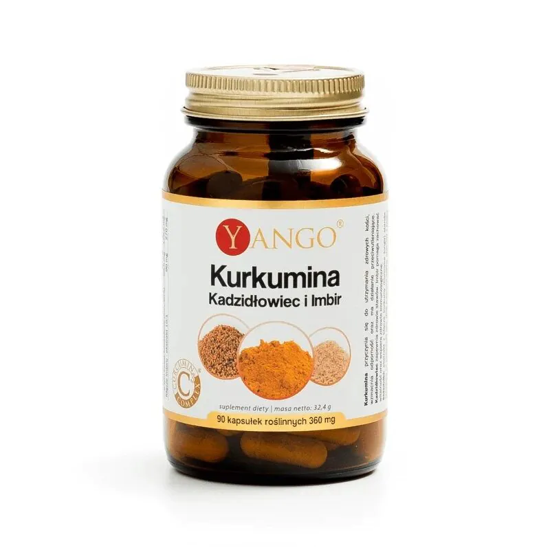 Yango Kurkumina, Kadzidłowiec i Imbir Kapsułki