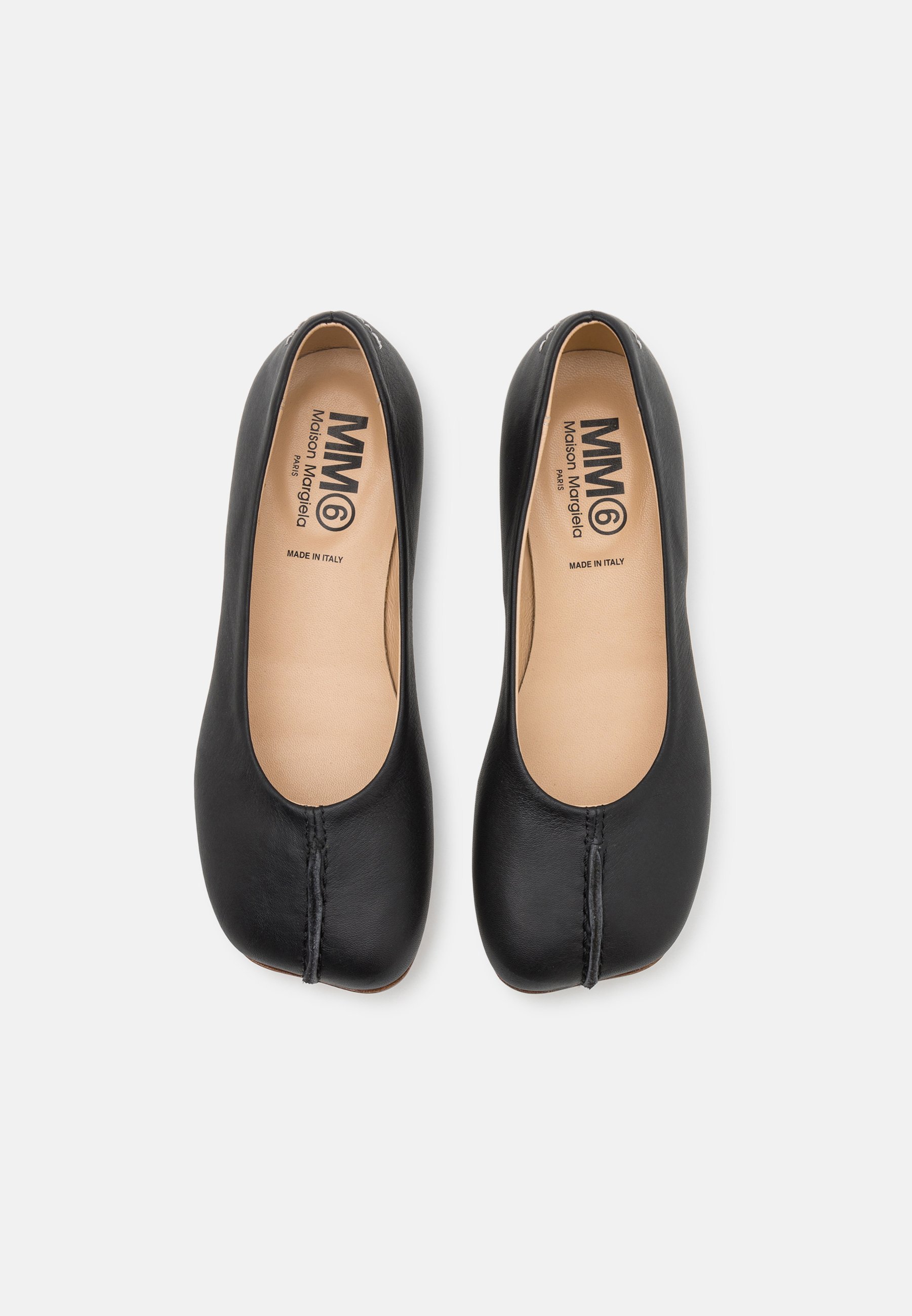 MM6 Maison Margiela ballerina's - zwart