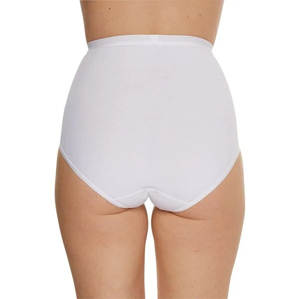 Kruidvat Cotton Shape Maxi sieviešu biksītes<br>baltas, L izmērs, 2 gab.