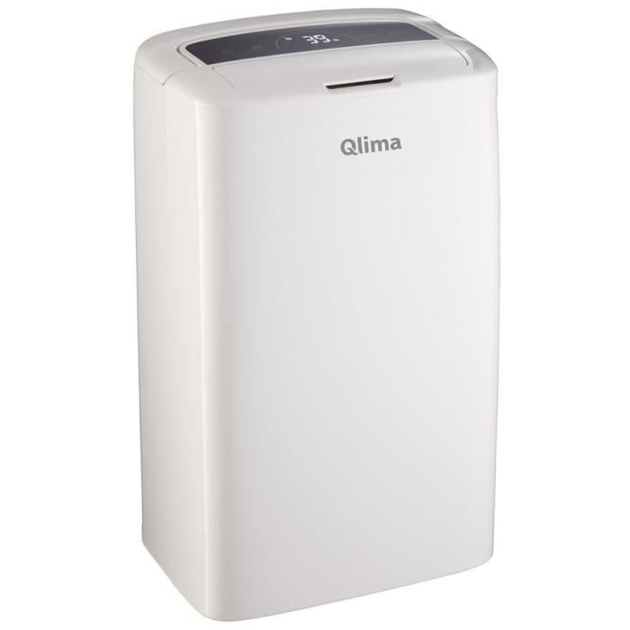 Deumidificatore antispruzzo Qlima 75 m³ 1,8 L Bianco D 612