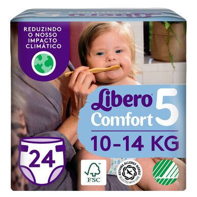 Libero Comfort blöja storlek 5 10-14 kg 24 enheter