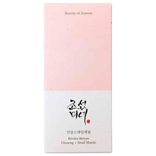 BEAUTY OF JOSEON serumas su ženšenio ir sraigių ekstraktu, 30 ml